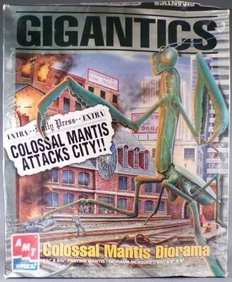 AMT ERTL 8389 - Gigantics Colossal Mantis Diorama Maquette Plastique Neuf Boite
