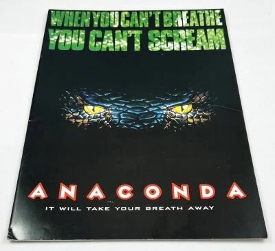 Anaconda, le pr�dateur (Anaconda) - Theatrical Pamphlet / Programme Souvenir - Japon 1997