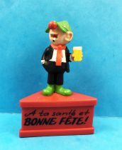 Andy Capp - Schleich Figure with Base - Andy Capp with a beer