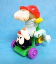 Animaniacs - McDonald\\\'s Premium Figure - Wakko riding upside down on tricycle