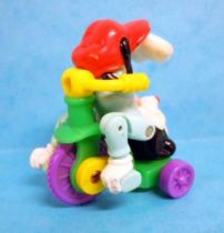 Animaniacs - McDonald\'s Premium Figure - Wakko riding upside down on tricycle