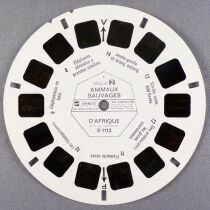 Animaux Sauvages d\'Afrique (Wild Animals of Africa) - 3 x View-Master Discs Set Loose Ref. D 111-F