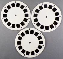 Animaux Sauvages d\'Afrique (Wild Animals of Africa) - 3 x View-Master Discs Set Loose Ref. D 111-F