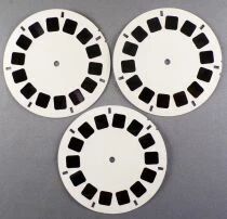 Animaux Sauvages du Monde Entier (Wild Animals from Around the World) - 3 x View-Master Discs Set Loose Ref. D 614-F