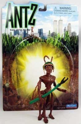 Antz - Playmates Toys - Colonel Cutter (loose with cardback)