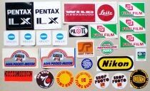 Appareils Photo Pellicule - Lot de 25 Autocollants Vintage