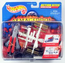 Armageddon - Mattel Hot Wheels -  Action Sites Space Station