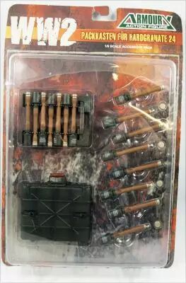 Armoury Action Figure - WW2 Accessory Pack - Packkasten F�r Hardgranate 24