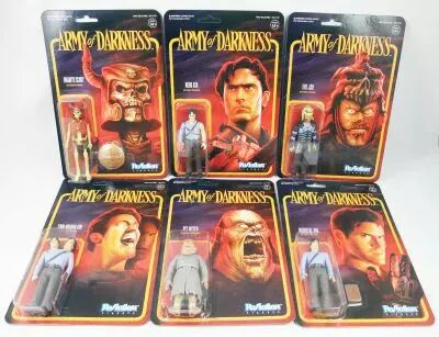Army of Darkness Super7 Set of ReAction figures