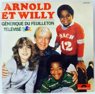 Arnold et Willy (Different Strokes) - Disque 45Tours - Bande Originale S�rie Tv - Disques Polydor 1982