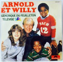 Arnold et Willy (Different Strokes) - Disque 45Tours - Bande Originale Série Tv - Disques Polydor 1982