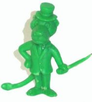 Around The World In 80 Days - Monocolor (green) figure - Phileas Fogg