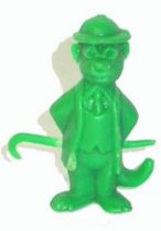 Around The World In 80 Days - Monocolor (green) figure - ? with stick & hat