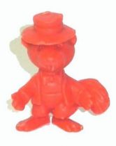 Around The World In 80 Days - Monocolor (orange) figure - Ralph Squirrel