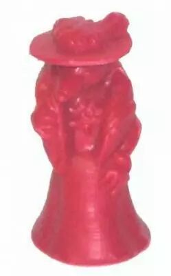 Around The World In 80 Days - Monocolor (red) figure - Woman with hat