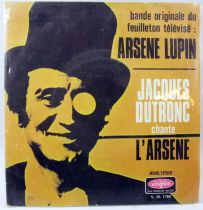 Arsene Lupin - Mini-LP Record - Original TV Series soundtrack by Jacques Dutronc - Vogue Records 1970
