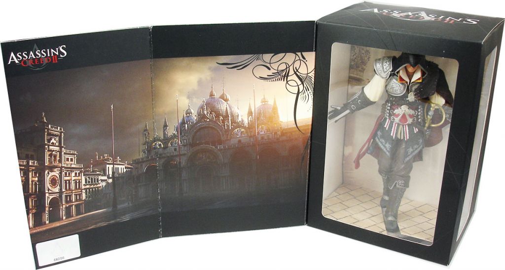 Assassin's Creed II - Ezio Auditore Black Edition - Ubisoft Attakus 8''  pvc statue