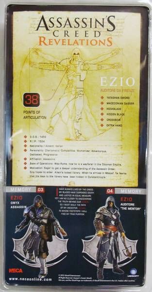 Assassin's Creed Revelations Ezio Auditore The - NECA Player Select figure