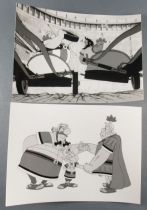 Asterix - 18 Press Photos Black & White - Asterix vs Caesar