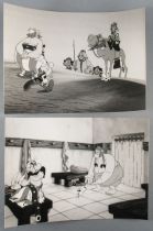 Asterix - 18 Press Photos Black & White - Asterix vs Caesar