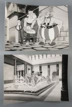 Asterix - 18 Press Photos Black & White - Asterix vs Caesar