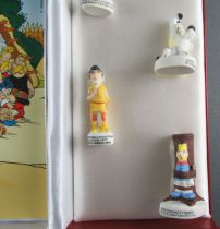 Asterix - 2000 Arguydal Mint in Box Complete Set 10 Mat Porcelain Bean-figures + 2 Special Issue