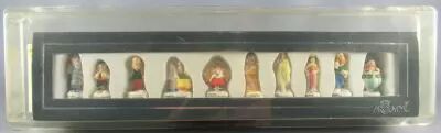  Asterix - 2000 Arguydal Mint in Box Complete Set 10 Mat Porcelain Bean-figures