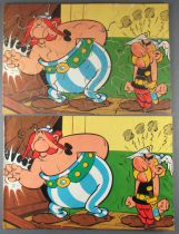 Asterix - 3 x Plastic Jigsaw Puzzle Dargaud 1967 - Asterix the Gallic