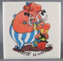 Asterix - 4 Carreaux Carrelage Mural Plastique Japy Voluform - Neuf Boite