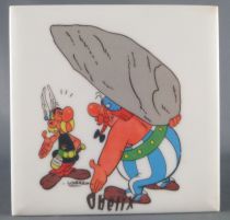 Asterix - 4 Carreaux Carrelage Mural Plastique Japy Voluform - Neuf Boite