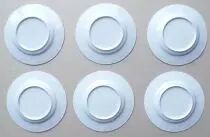  Asterix - 6 x Porcelain Dinner Plates -  Obelix & Idefix Mint Condition