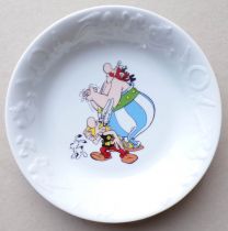 Asterix - 6 x Porcelain Soup Plates - Asterix Obelix Idefix Getafix Mint Condition