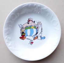 Asterix - 6 x Porcelain Soup Plates - Asterix Obelix Idefix Getafix Mint Condition