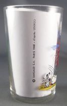 Asterix - Amora Mustard glass with © Séries -  Asterix in the arms of Obelix
