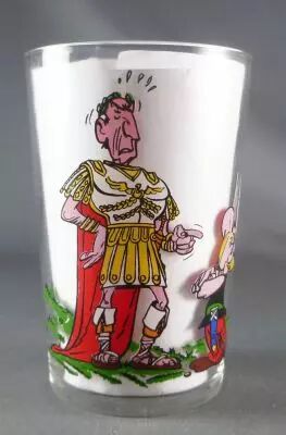 Asterix - Amora Mustard glass with � series - Asterix face to face with Ceasare