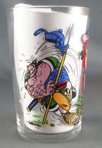 Asterix - Amora Mustard glass without © Series - Obelix screming on a roman