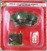 Asterix - ATLAS Editions - Gaul\\\'s village - #02 : Obelix + quarry + fence