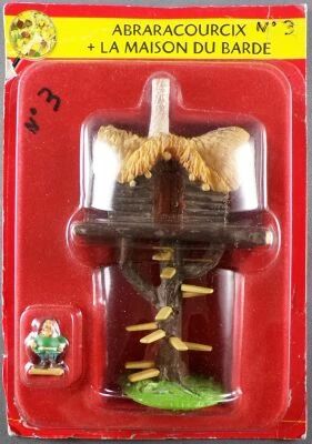 Asterix - ATLAS Editions - Gaul\'s village - #03 : Vitalstatistix + bard\'s treehouse Open Card