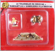 Asterix - ATLAS Editions - Gaul\\\'s village - #20 : cook + banquet + roosted hogs