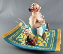 Asterix - Atlas Plastoy - Figurine Résine - Le Tapis Volant & le Village en Boite (Exclusive)