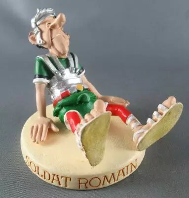 Asterix - Atlas Plastoy - Figurine R�sine - Soldat romain \'\'abim�\'\'