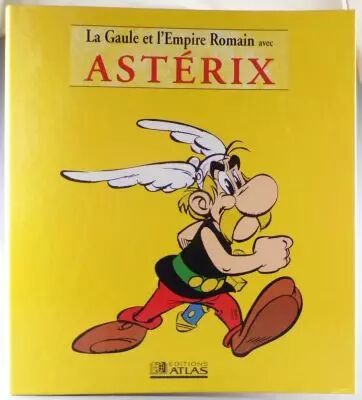 Asterix - Atlas Plastoy - Resine figures - Binder #1 The Gaul and the Roman Empire with 20 Leaflet (1 to 20) + Poster