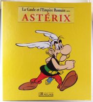 Asterix - Atlas Plastoy - Resine figures - Binder #1 The Gaul and the Roman Empire with 20 Leaflet (1 to 20) + Poster