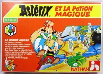 Asterix - Board Game - The Magic Potion - Nathan 1985