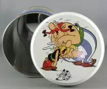 Asterix - Boite &agrave; G&acirc;teaux M&eacute;tal Ronde 2001 - Le Banquet