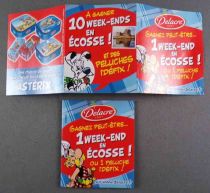 Asterix - Boites à Gâteaux Rectangulaires Delacre - Astérix + Obélix