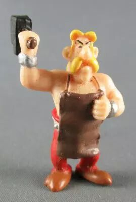 Asterix - Bridelix Plastoy Mini Pvc Figure 1999  - Fulliautomatix
