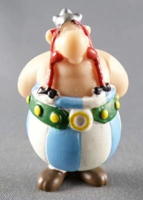 Asterix - Bridelix Plastoy Mini Pvc Figure 1999 - Obelix