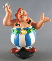 Asterix - Bully 1990 PVC Figure - Obelix Top Pen