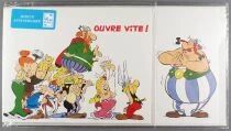 Asterix - Carte Anniversaire avec Enveloppe Port Pay&eacute; - Abraracourcix & Ob&eacute;lix